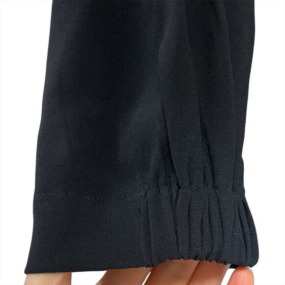 BABATON ARITZIA Dexter Black Ankle Pull-On Pants Size M Elastic Waist Pockets - Picture 7 of 8